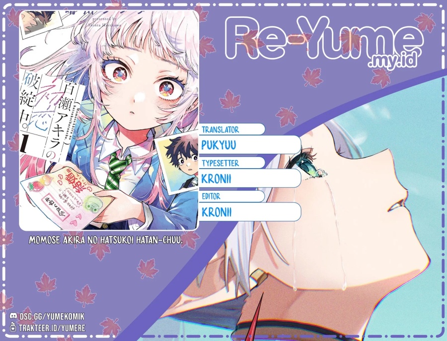 Momose Akira no Hatsukoi Hatan-chuu Chapter 09 Gambar 1