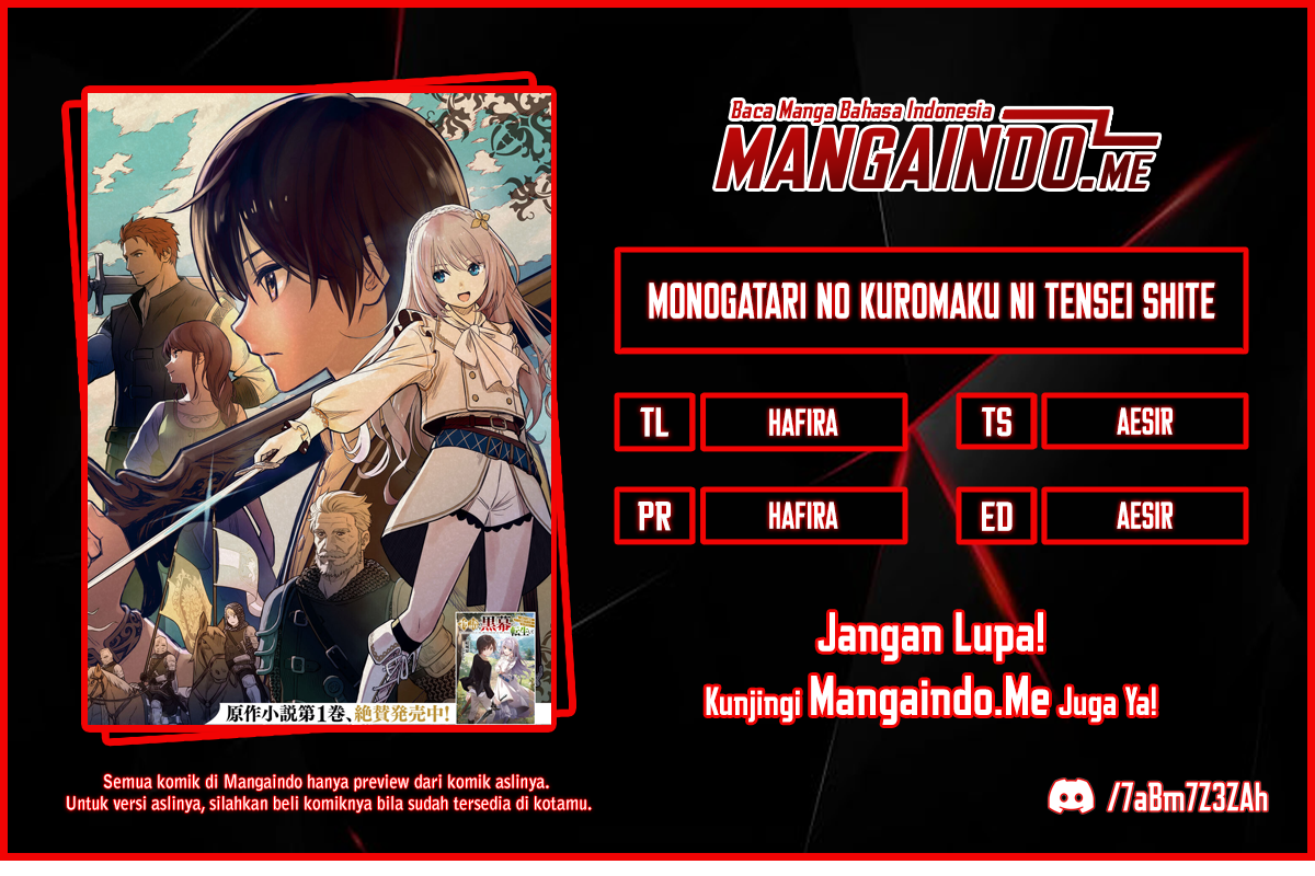 Monogatari no Kuromaku ni Tensei shite Chapter 01.1 Gambar 1