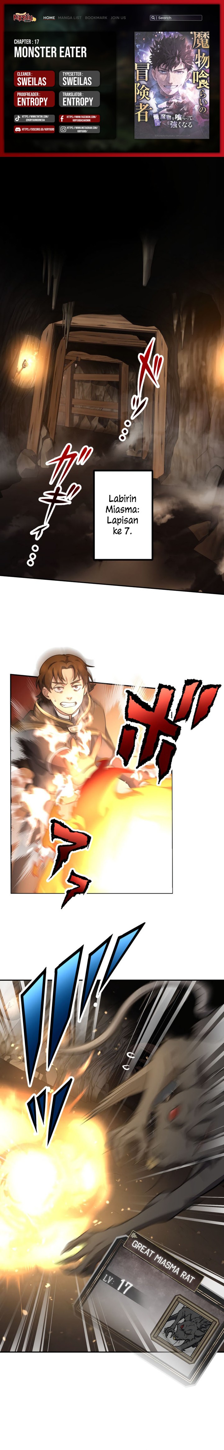 Monster Eater Adventurer Chapter 17 Gambar 1