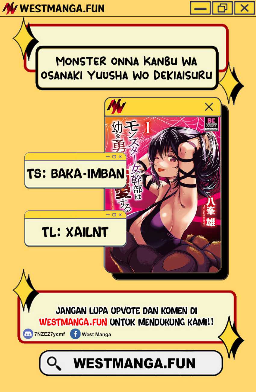 Monster Onna Kanbu wa Osanaki Yuusha wo Dekiaisuru Chapter 05 Gambar 4