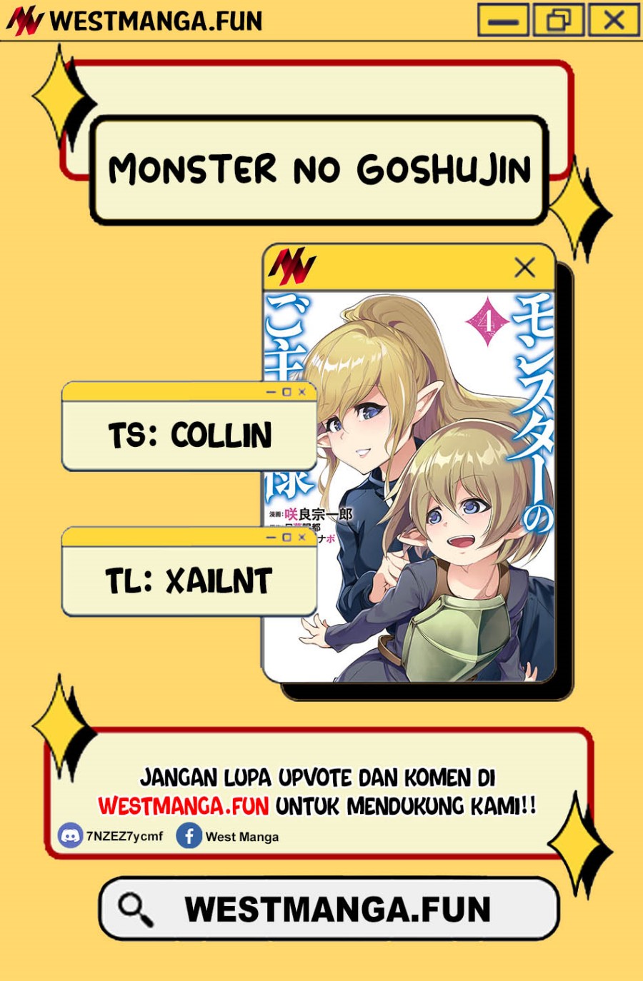 Monster no Goshujin-sama Chapter 71 Gambar 4