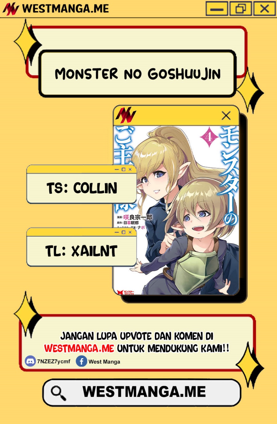 Monster no Goshujin-sama Chapter 81 Gambar 4