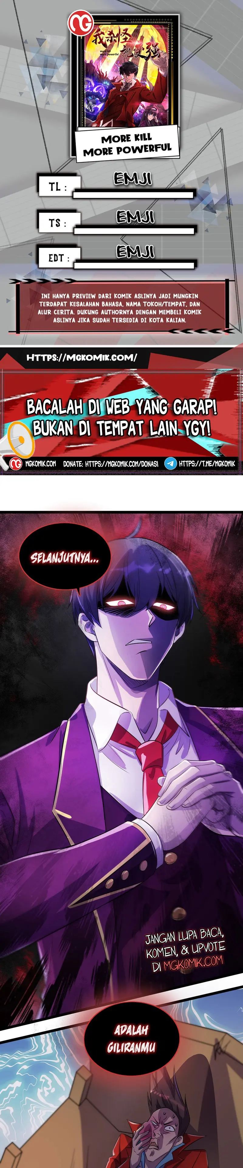 More Kill More Powerful Chapter 16 Gambar 1