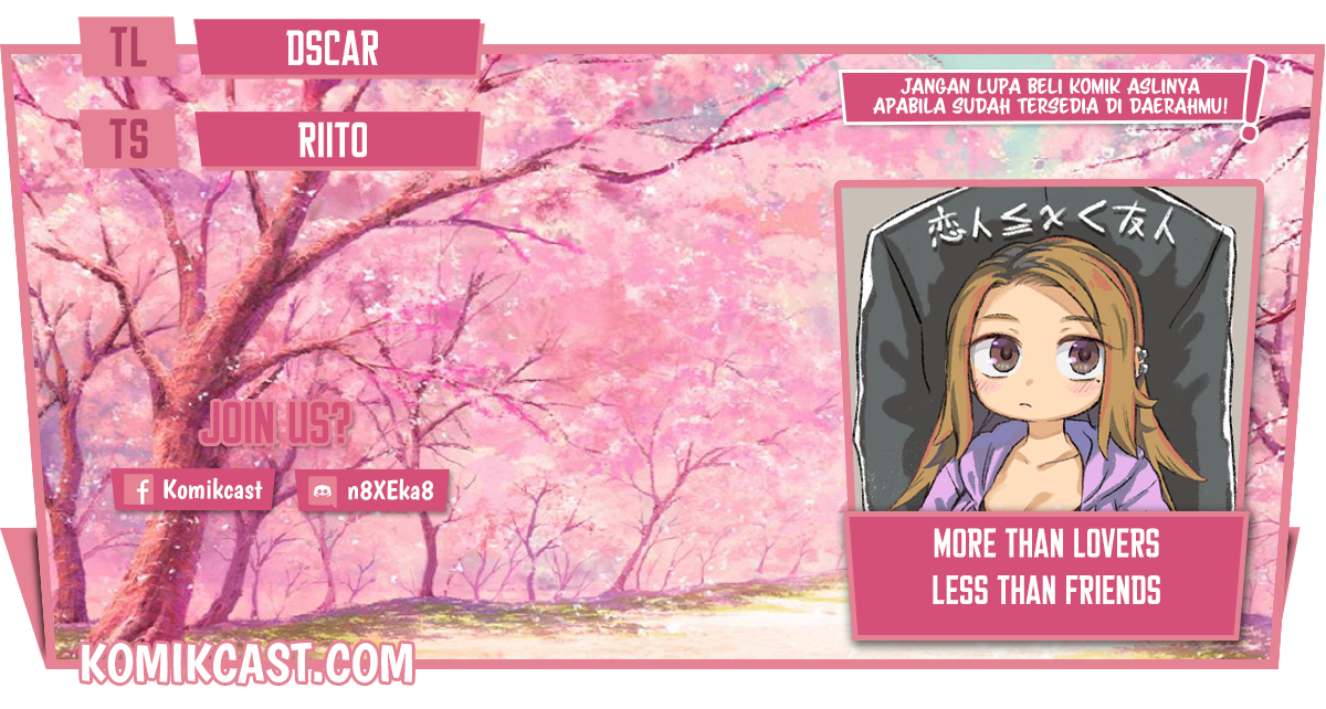 More Than Lovers Less Than Friends Chapter 04 Gambar 1