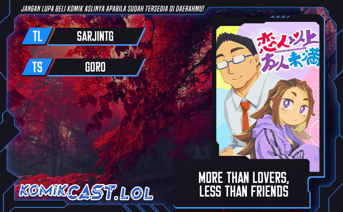 More Than Lovers Less Than Friends Chapter 08 Gambar 1