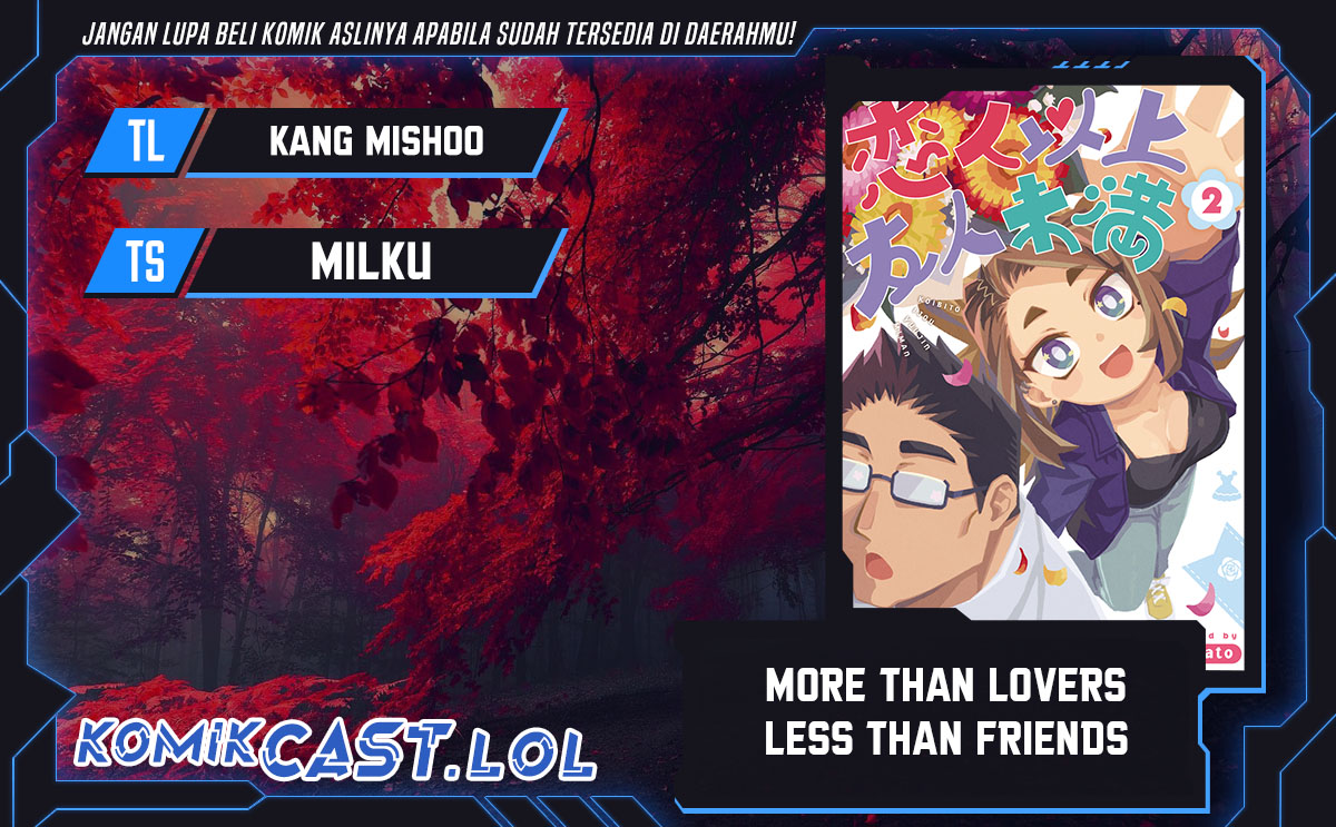 More Than Lovers Less Than Friends Chapter 16.5 Gambar 1