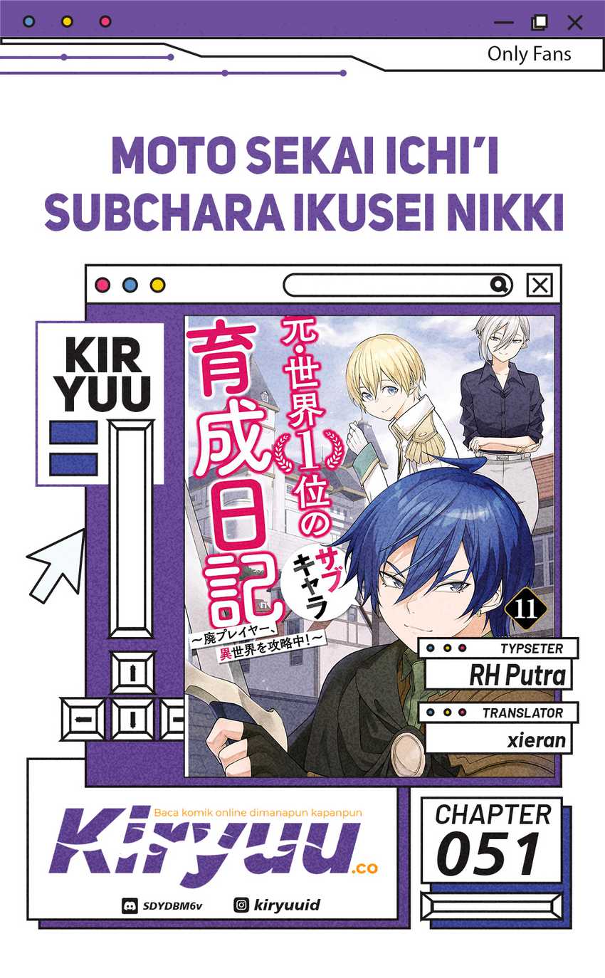 Moto Sekai Ichi’i Subchara Ikusei Nikki: Hai Player Isekai wo Kouryakuchuu! Chapter 51 Gambar 1