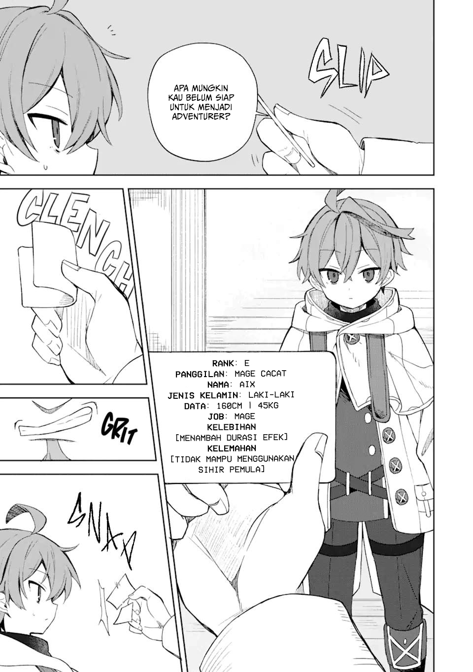 “Mou…. Hatarakitakunaindesu” Boukensha Nanka Yamete yaru. Imasara, Taiguu wo Kaerukara to Onegai sarete mo Okotowaridesu. Boku wa Zettai Hatarakimasen. Chapter 01.1 Gambar 7