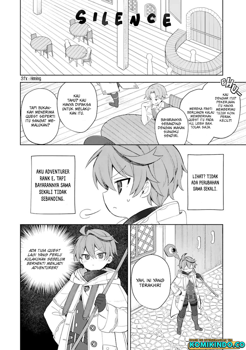 “Mou…. Hatarakitakunaindesu” Boukensha Nanka Yamete yaru. Imasara, Taiguu wo Kaerukara to Onegai sarete mo Okotowaridesu. Boku wa Zettai Hatarakimasen. Chapter 01.1 Gambar 14