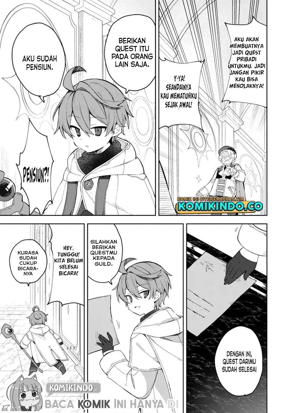 “Mou…. Hatarakitakunaindesu” Boukensha Nanka Yamete yaru. Imasara, Taiguu wo Kaerukara to Onegai sarete mo Okotowaridesu. Boku wa Zettai Hatarakimasen. Chapter 01.2 Gambar 3