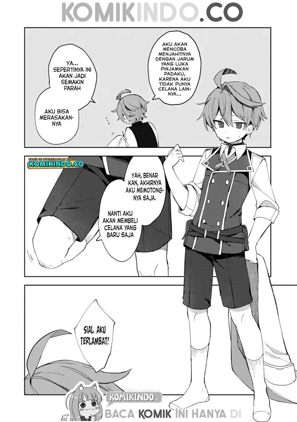 “Mou…. Hatarakitakunaindesu” Boukensha Nanka Yamete yaru. Imasara, Taiguu wo Kaerukara to Onegai sarete mo Okotowaridesu. Boku wa Zettai Hatarakimasen. Chapter 01.2 Gambar 11