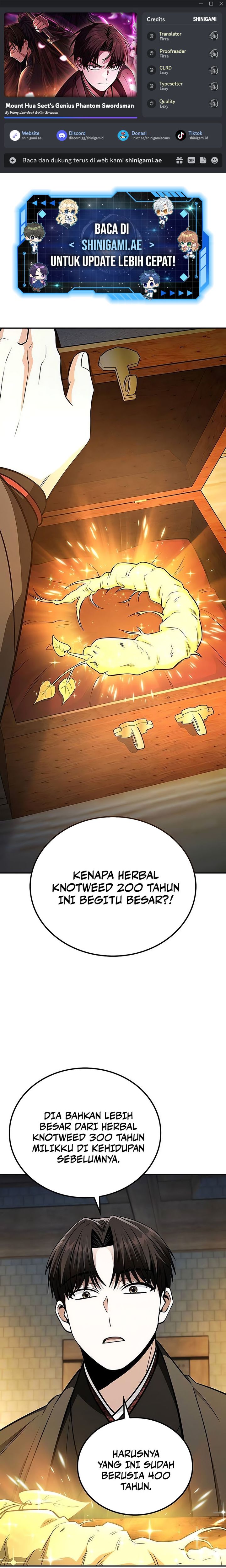 Mount Hua Sect’s Genius Phantom Swordsman Chapter 14 Gambar 1
