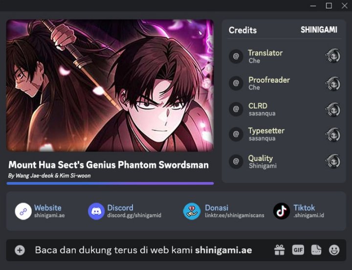 Mount Hua Sect’s Genius Phantom Swordsman Chapter 27 Gambar 1