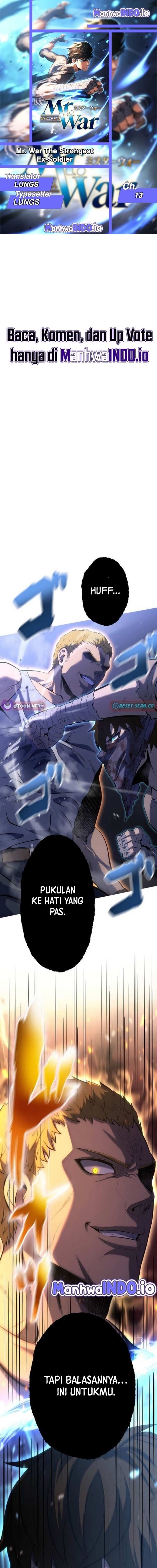 Mr. War꞉ The Strongest Ex-Soldier Chapter 13 Gambar 1