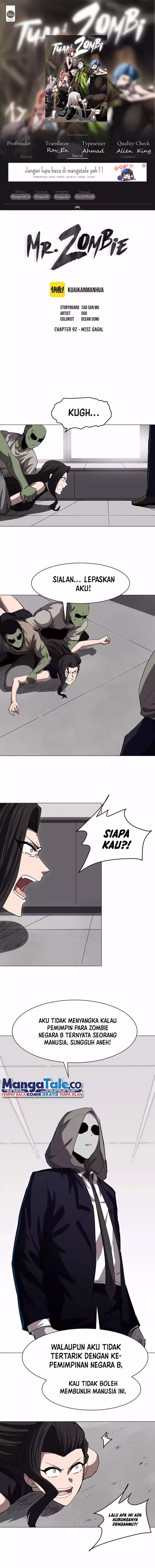 Mr. Zombie Chapter 92 Gambar 1