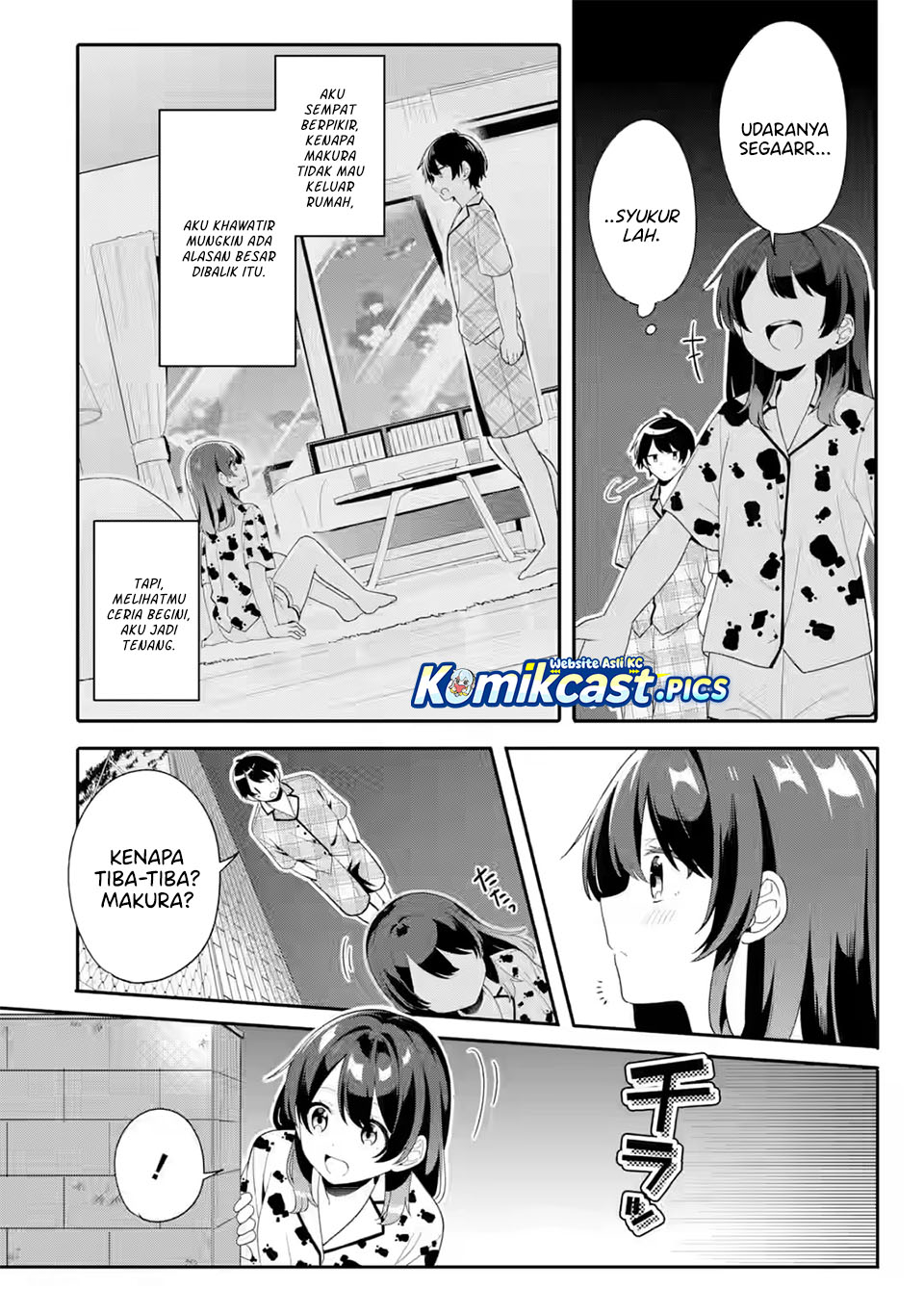 Muboubi Kawaii Pajama Sugata no Bishoujo to Heya de Futarikiri Chapter 08 Gambar 3
