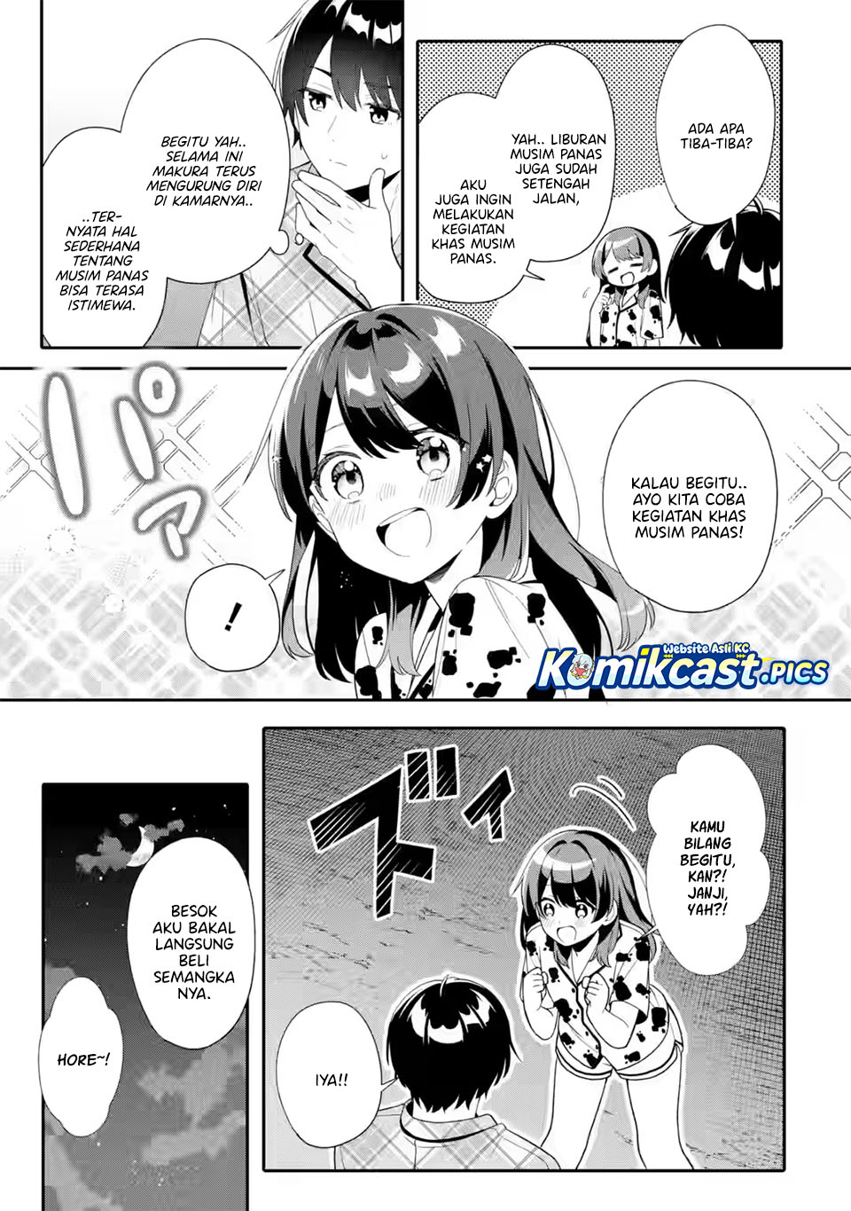 Muboubi Kawaii Pajama Sugata no Bishoujo to Heya de Futarikiri Chapter 08 Gambar 19