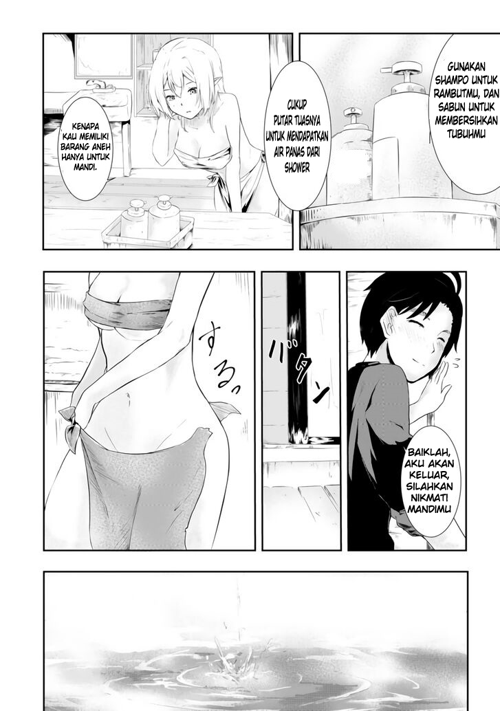 Mujintou De Elf to Kyoudou Seikatsu Chapter 01 Gambar 21
