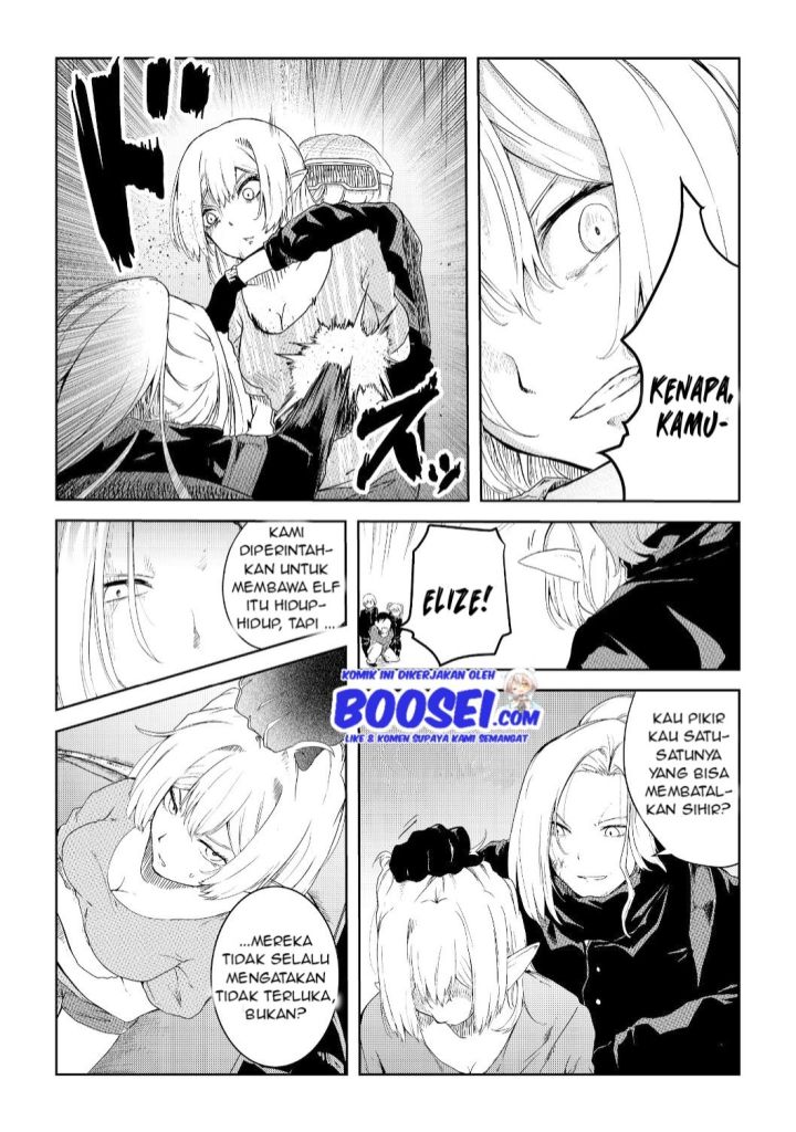Mujintou De Elf to Kyoudou Seikatsu Chapter 06 Gambar 17