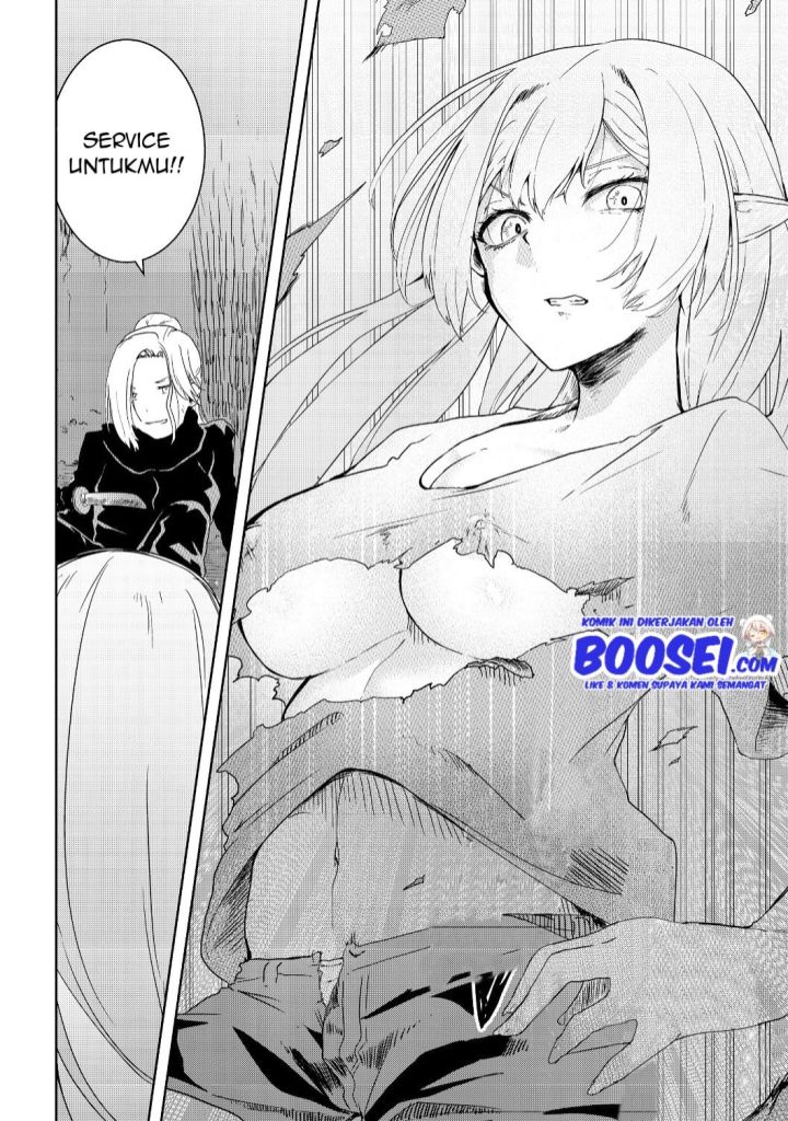Mujintou De Elf to Kyoudou Seikatsu Chapter 06 Gambar 24