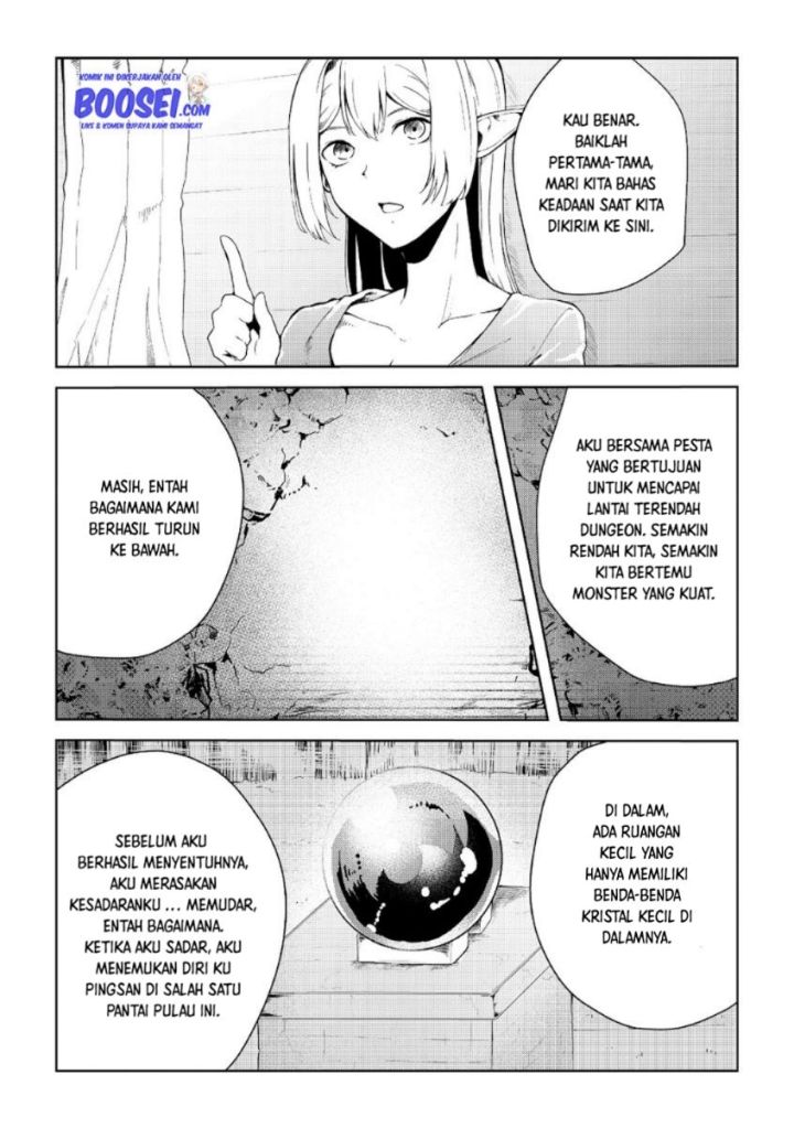 Mujintou De Elf to Kyoudou Seikatsu Chapter 08 Gambar 11