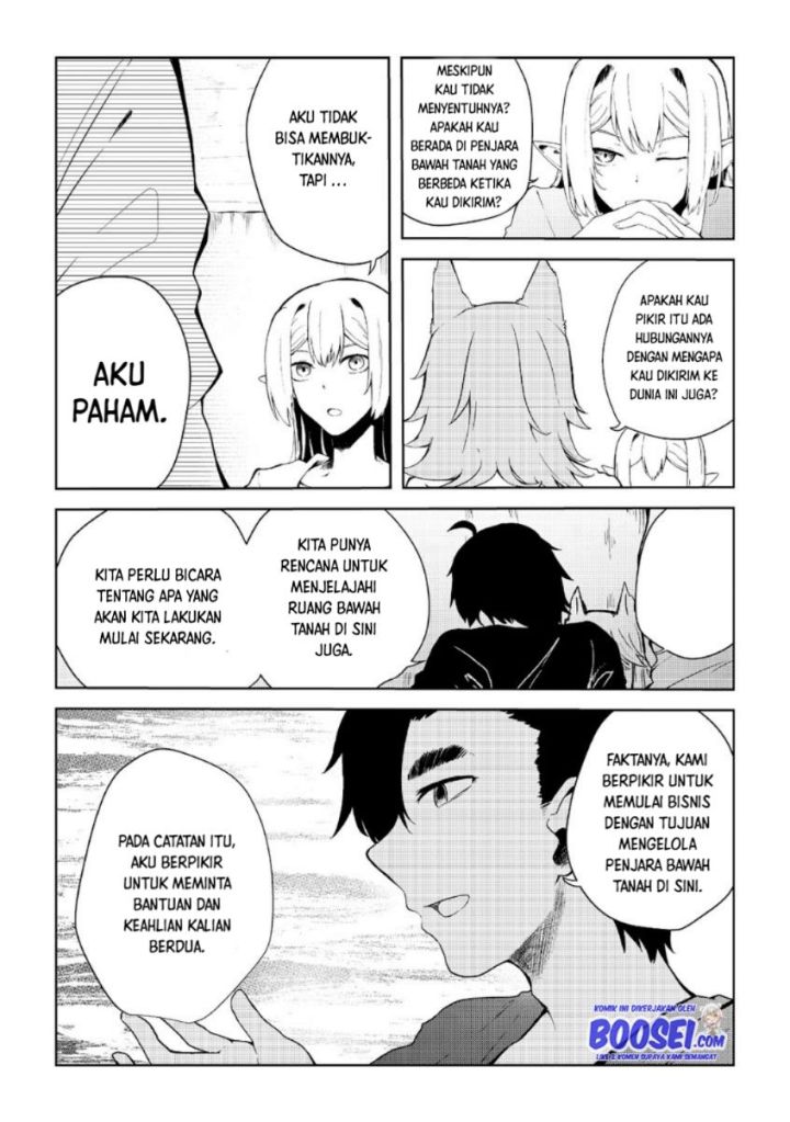 Mujintou De Elf to Kyoudou Seikatsu Chapter 08 Gambar 13