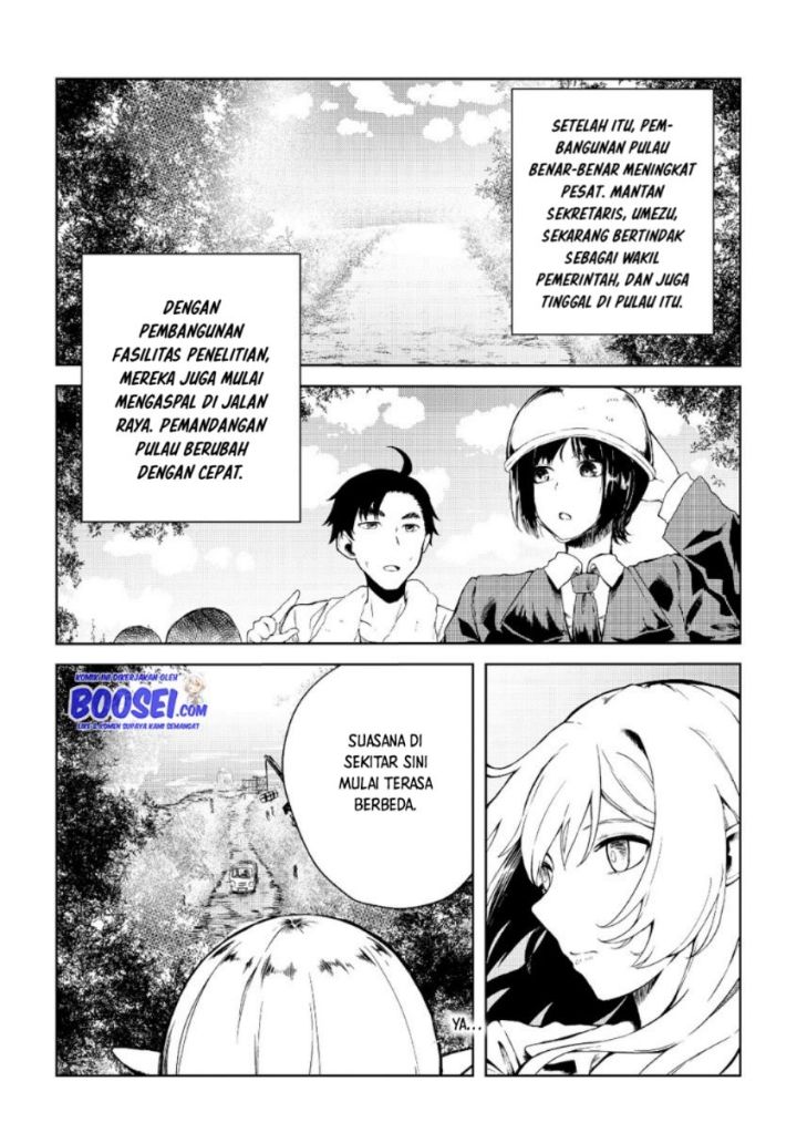 Mujintou De Elf to Kyoudou Seikatsu Chapter 08 Gambar 17
