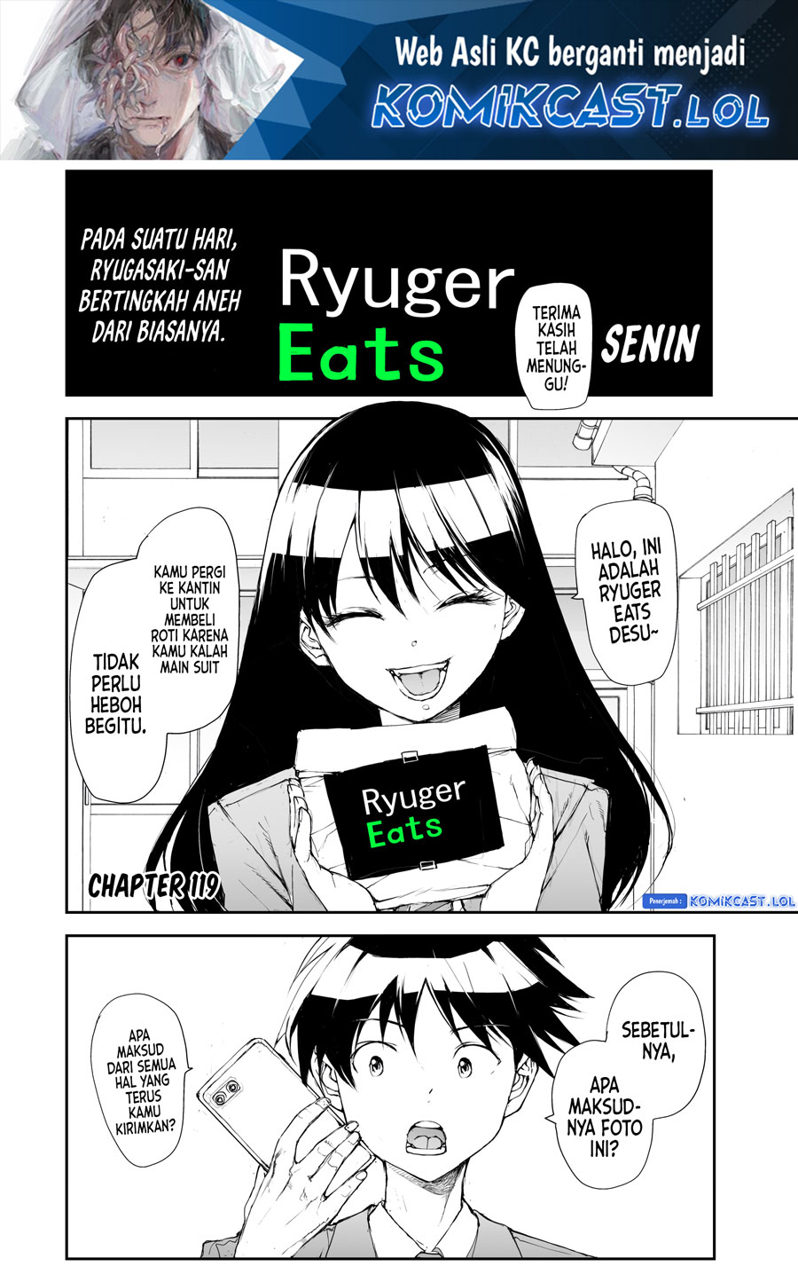 Mukasete! Ryugasaki-san Chapter 119 Gambar 2