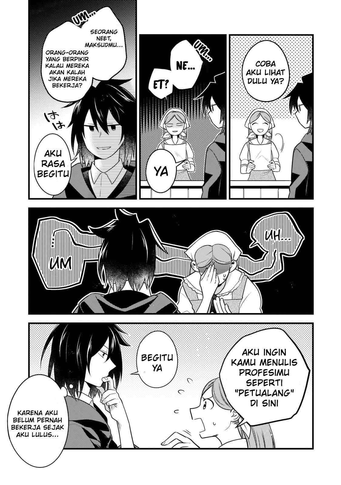 Mukiryoku Neet na Moto Shindou, Boukensha ni naru Chapter 02 Gambar 6