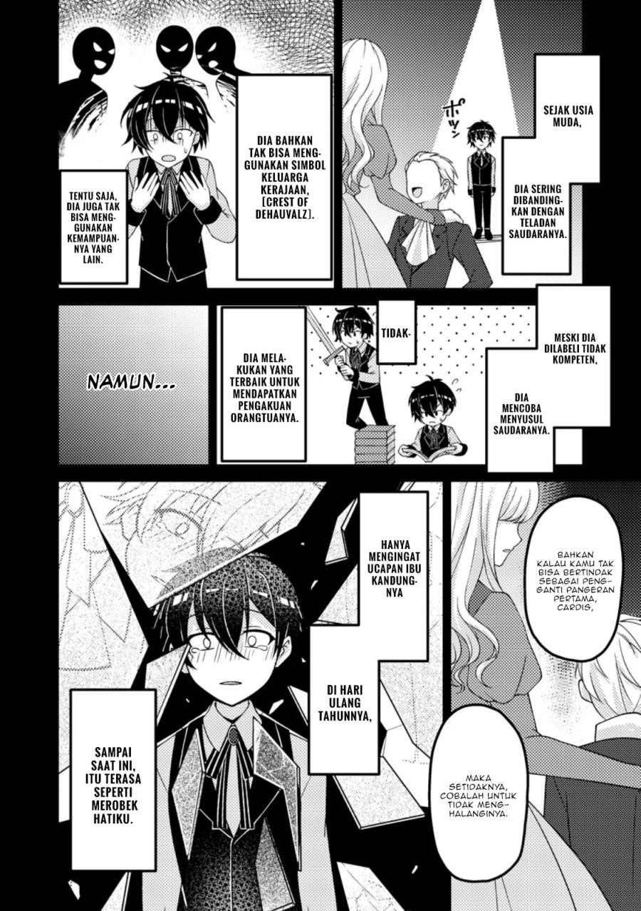 Munou no Akudou Ouji wa Ikinokoritai ~Ren’ai RPG no Akuyaku Mob ni Tensei Shita kedo, Gensaku Mushi shite Saikyou o Mezasu~ Chapter 02 Gambar 5