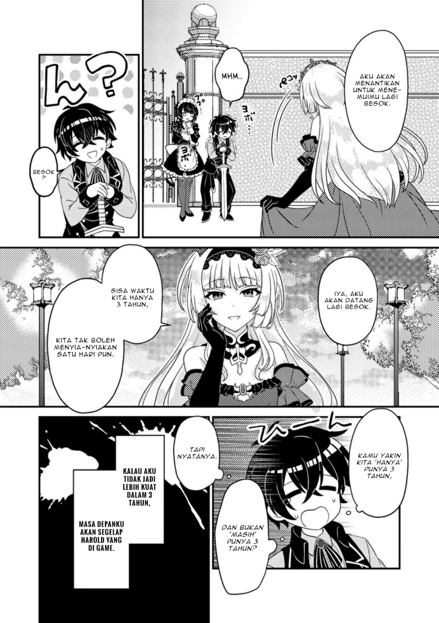 Munou no Akudou Ouji wa Ikinokoritai ~Ren’ai RPG no Akuyaku Mob ni Tensei Shita kedo, Gensaku Mushi shite Saikyou o Mezasu~ Chapter 02 Gambar 30