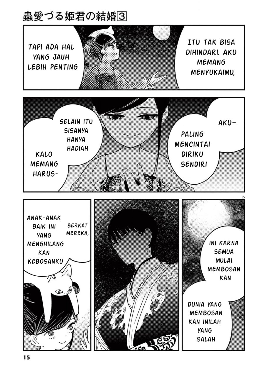 Mushi Mezuru Himegimi no Kekkon Chapter 16 Gambar 16