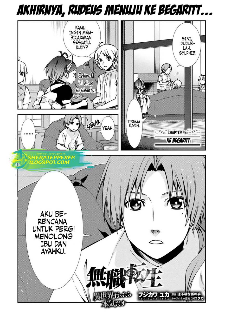 Mushoku Tensei: Isekai Ittara Honki Dasu Chapter 99 Gambar 2