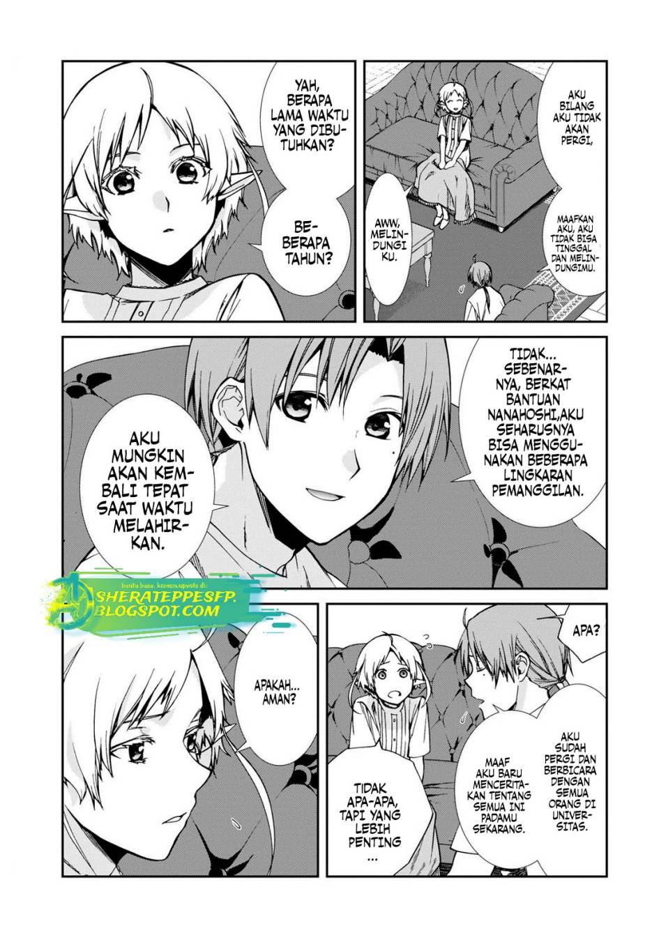 Mushoku Tensei: Isekai Ittara Honki Dasu Chapter 99 Gambar 4