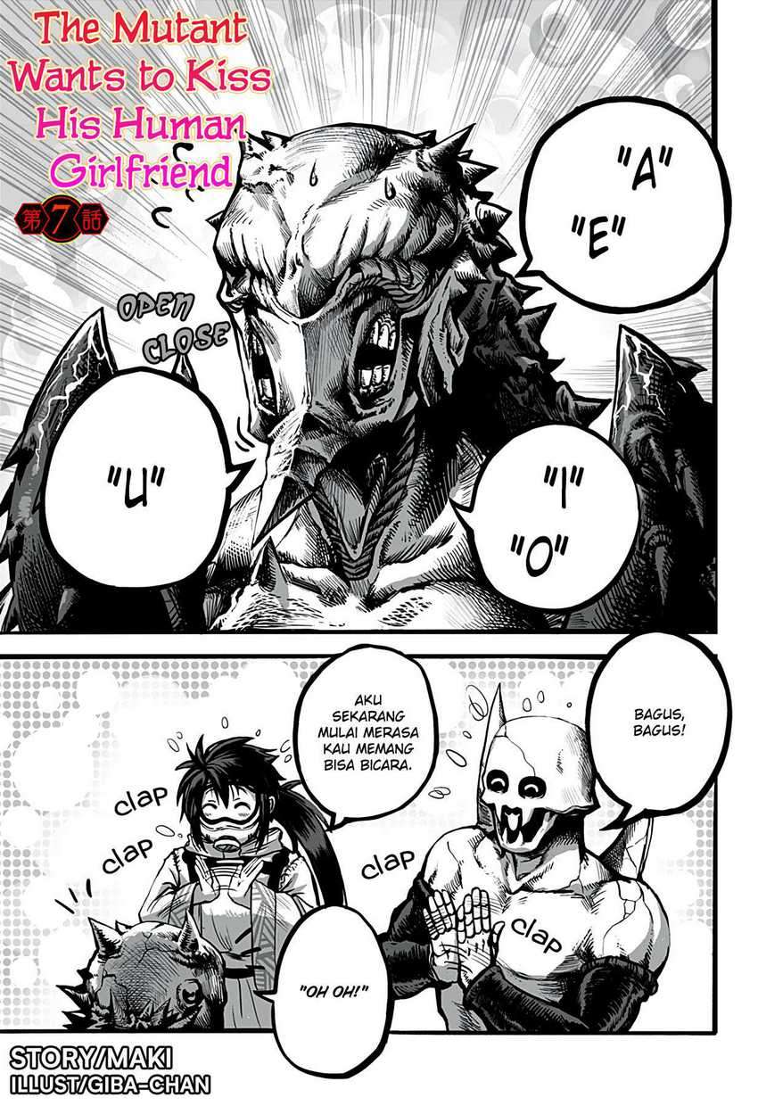 Mutant wa Ningen no Kanojo to Kisu ga Shitai Chapter 07 Gambar 2