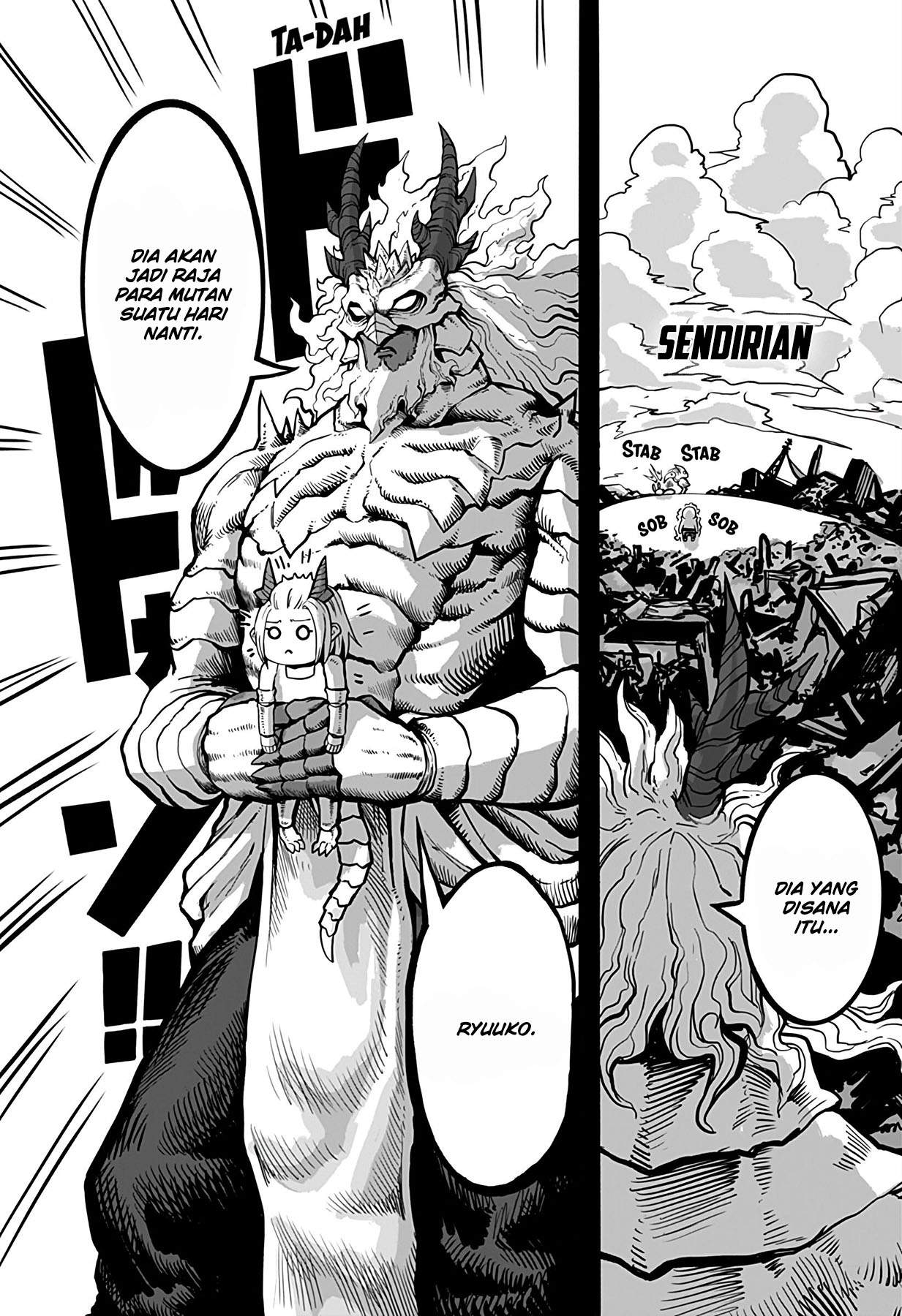 Mutant wa Ningen no Kanojo to Kisu ga Shitai Chapter 09 Gambar 6