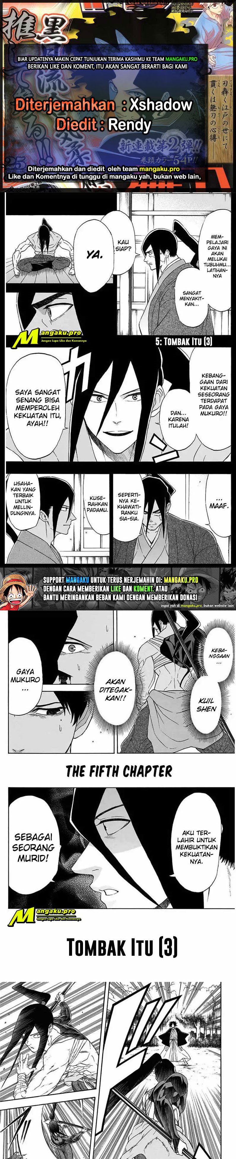 Mutou Black Chapter 05 Gambar 1