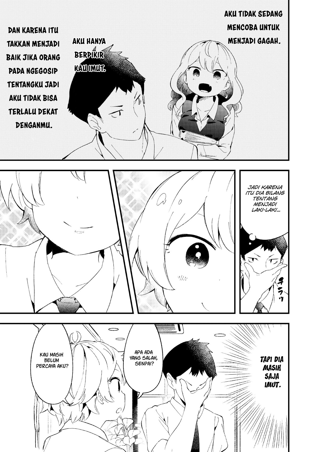 My Cute Junior Turned into a Guy Chapter 01 Gambar 4