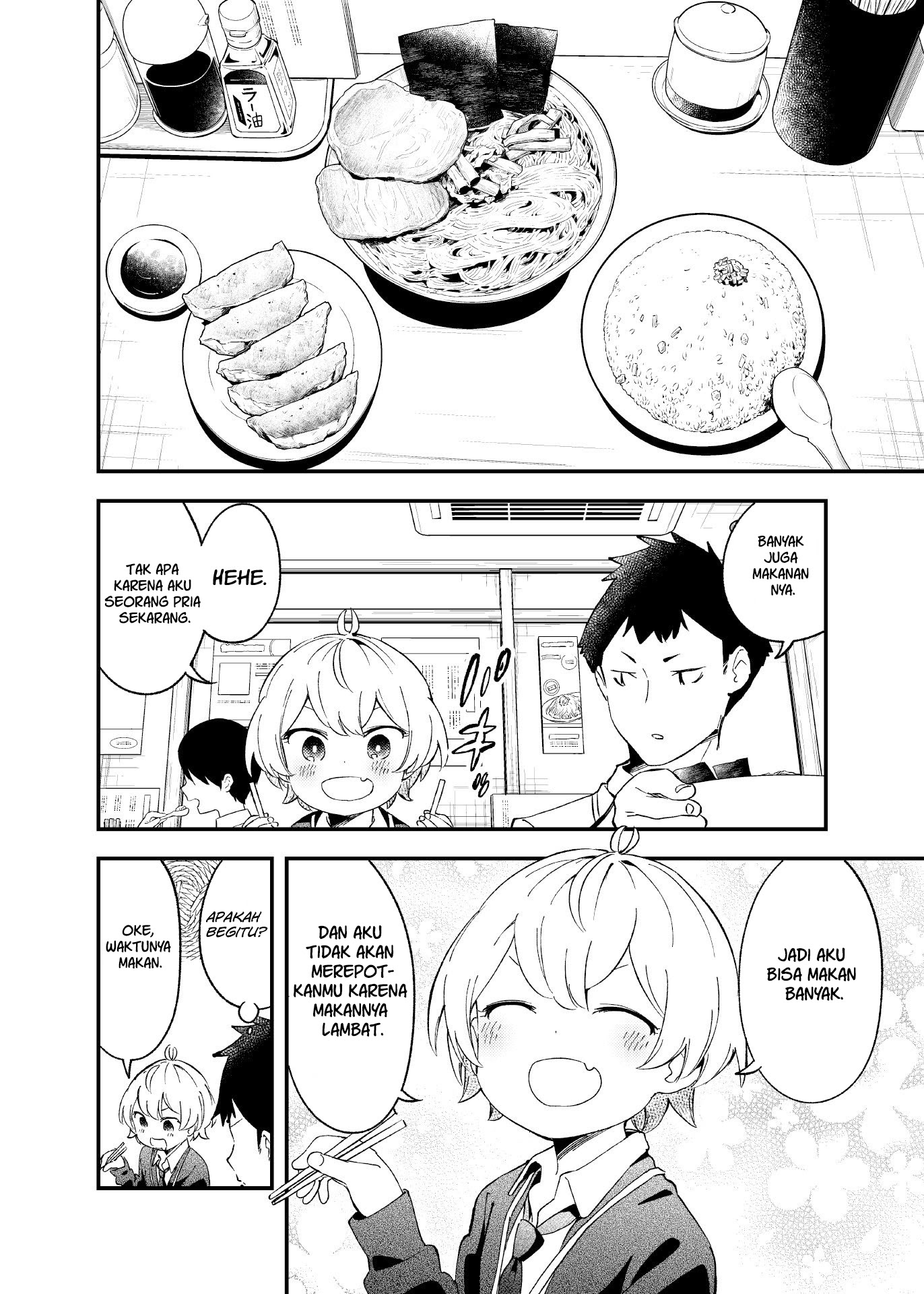 My Cute Junior Turned into a Guy Chapter 02 Gambar 3