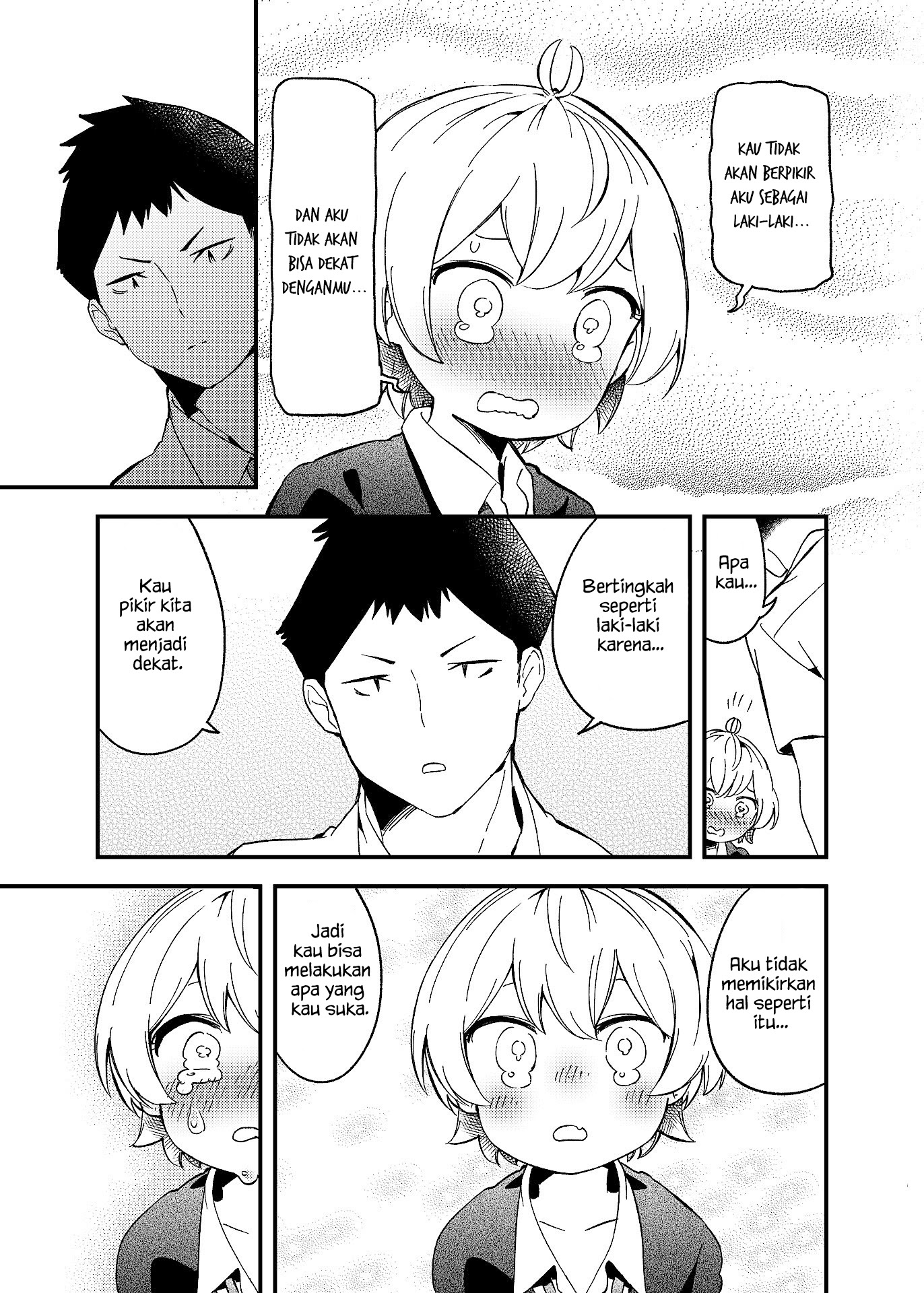 My Cute Junior Turned into a Guy Chapter 04 Gambar 4