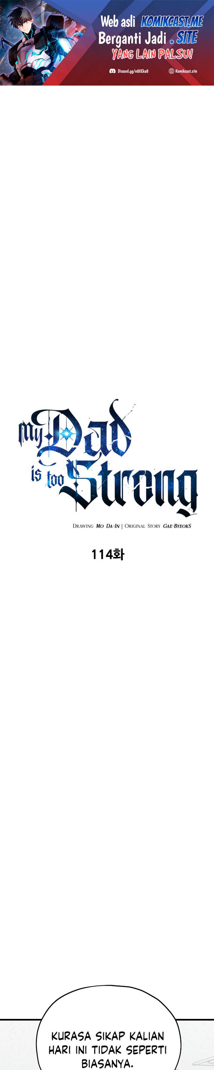 My Dad Is Too Strong Chapter 114 Gambar 2