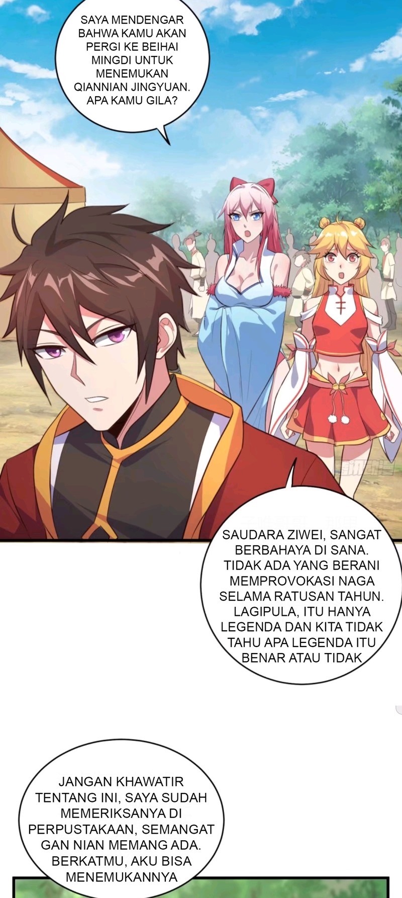 My Harem Depend on Drawing Chapter 45 Gambar 3