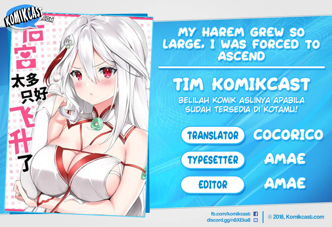My Harem Grew So Large, I Was Forced to Ascend Chapter 36.2 Gambar 1