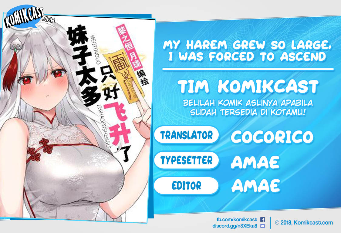 My Harem Grew So Large, I Was Forced to Ascend Chapter 40 Gambar 1