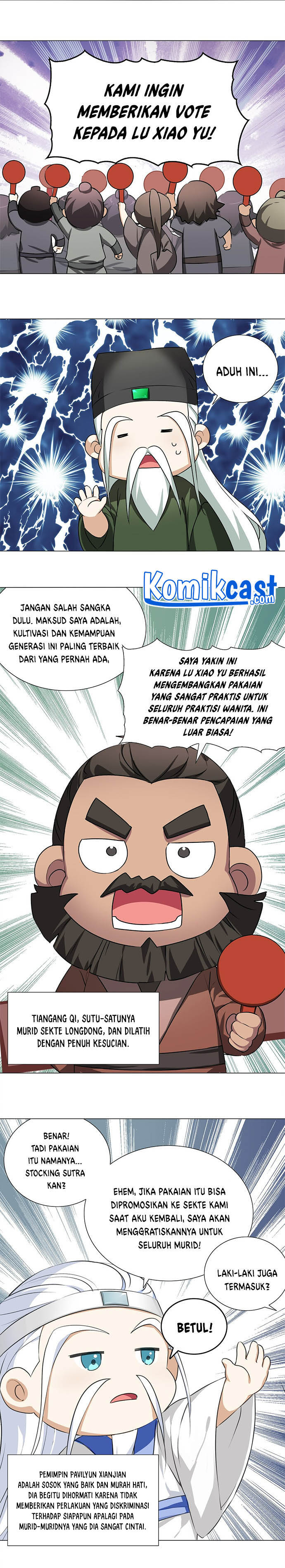 My Harem Grew So Large, I Was Forced to Ascend Chapter 42.5 Gambar 11