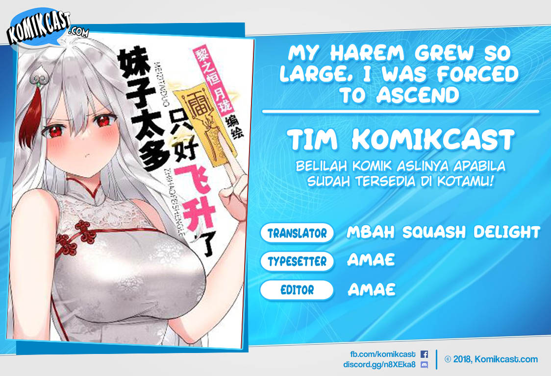 My Harem Grew So Large, I Was Forced to Ascend Chapter 47 Gambar 1
