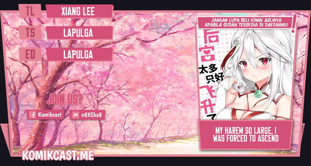 My Harem Grew So Large, I Was Forced to Ascend Chapter 62 Gambar 1