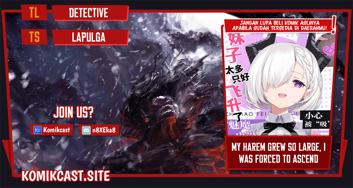 My Harem Grew So Large, I Was Forced to Ascend Chapter 69 Gambar 1