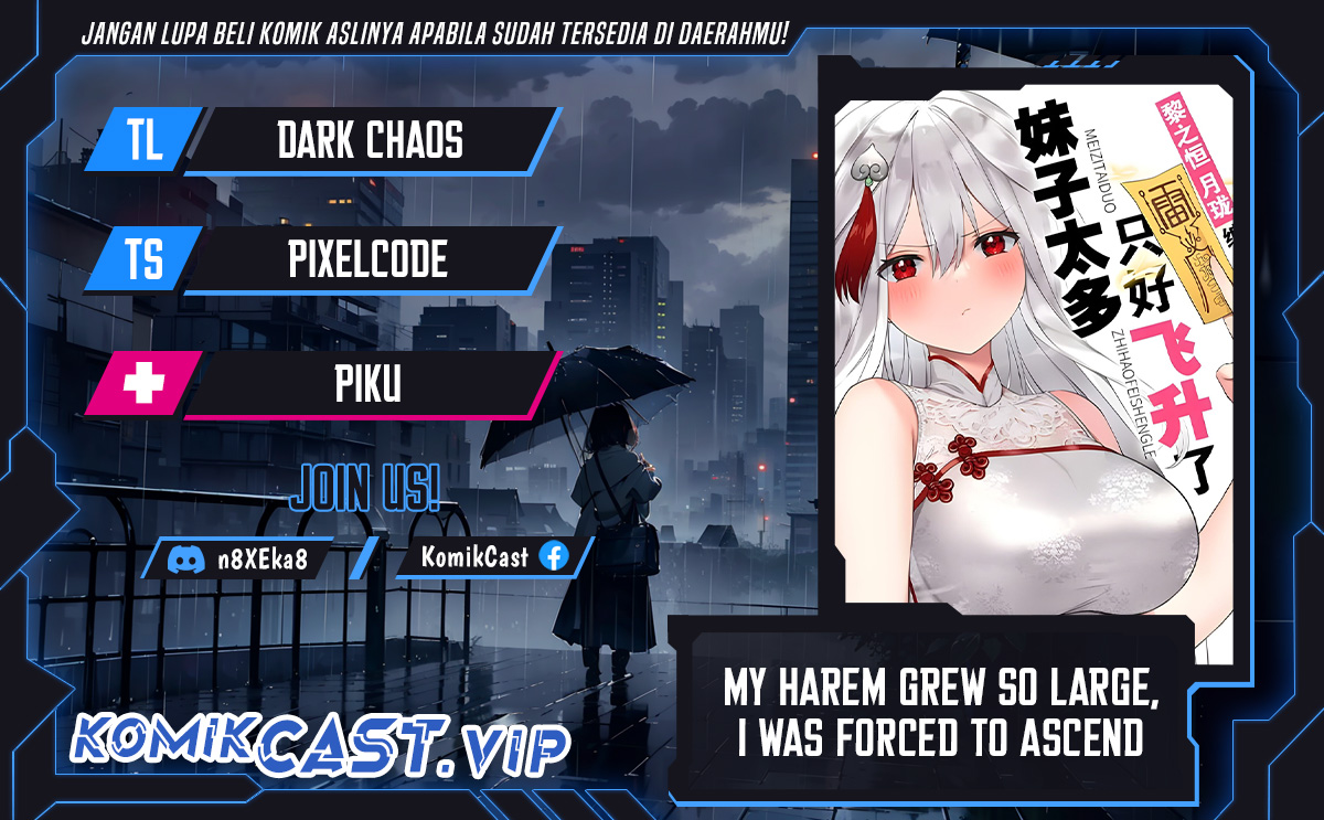 My Harem Grew So Large, I Was Forced to Ascend Chapter 74 Gambar 1
