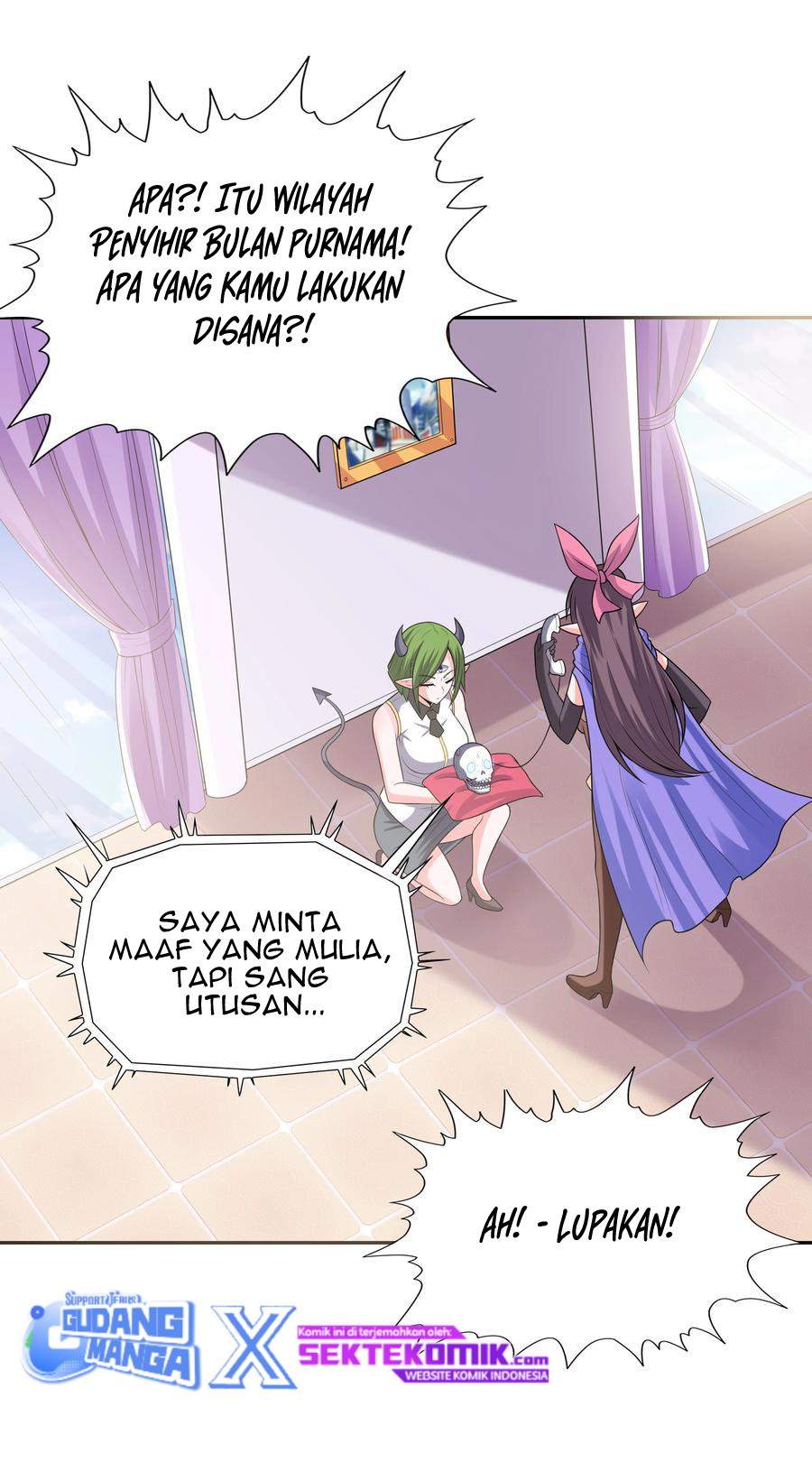 My Harem Is Entirely Female Demon Villains Chapter 11 Gambar 51
